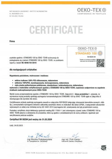VÝPLŇ DO HRAČKY MASKOT LOPTIČKA Panenské šedé vlákno 1kg