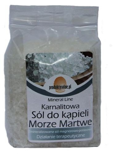 Karnallitová soľ do kúpeľa Mŕtve more 300g