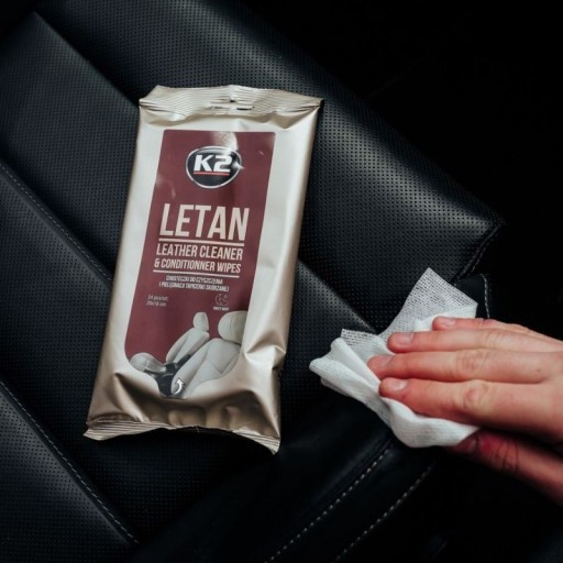 Utierky na čistenie kože K2 Letan Wipes