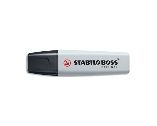 Zvýrazňovač Stabilo Boss nový pastelovo sivý, č.70/194
