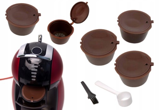 KÁVOVÉ KAPSULY PRE OPÄTOVNE POUŽITEĽNÝ KÁVOVAR DOLCE GUSTO 5 KS AG514A
