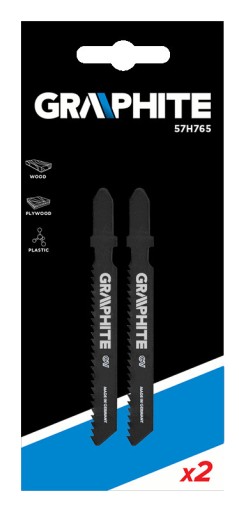 Listy do priamočiarych píl GRAPHITE 57H765