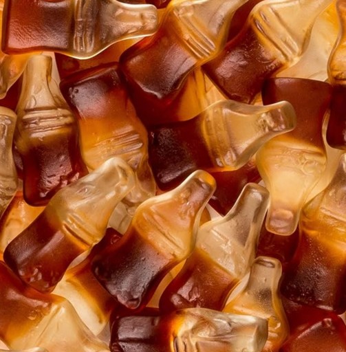 Haribo Happy Cola želé fazuľky Mini balenia 10 ks x 10 g detské balenie DARČEK