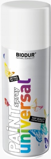 BIODUR 9010 farba v spreji 400ml biela