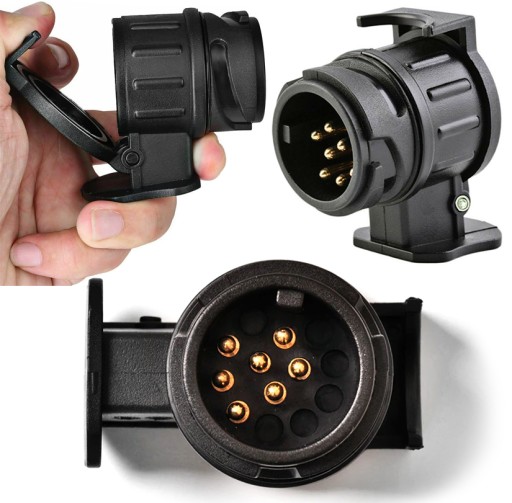Adaptér redukcia Adaptérový zásuvkový háčik 13/7 PIN