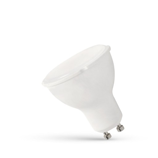 GU10 LED žiarovka 230V 9W SMD teplá mliečna biela