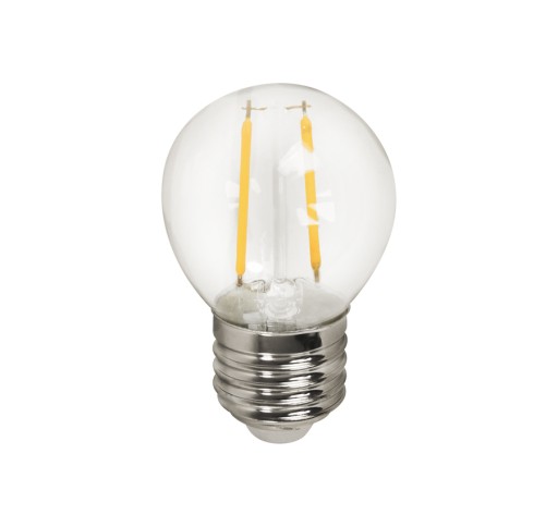 E27 LED žiarovka 2W 3000K G45 FILAMENT 200lm EDO