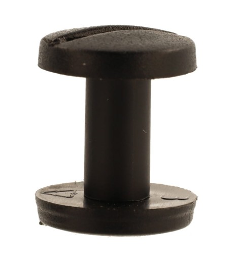 Plastové nity DIY skrutka 10mm Čierna 10ks