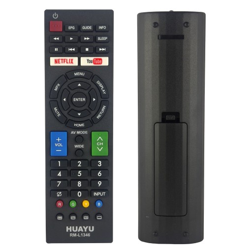Univerzálny diaľkový ovládač pre TV SHARP RM-L1346 LC40SA5500X