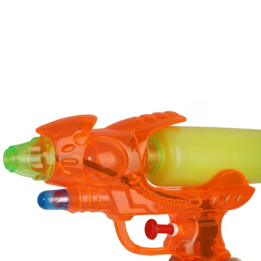 Pištoľ VODNÁ 20 cm ORANŽOVÁ ŽLTÁ pre Dyngus