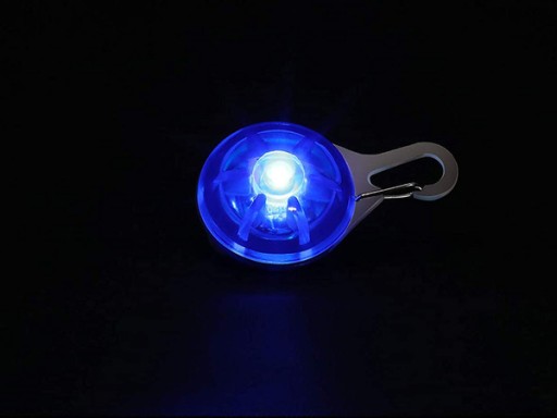 SVIETIACA LED LAMPA NA GOLÍK PRE PSA MAČKU PRÍvesok