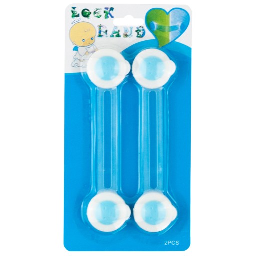 ZÁMKA NA ZÁSUVKY SKRINÍK, ZABEZPEČENIE 2KS/SET