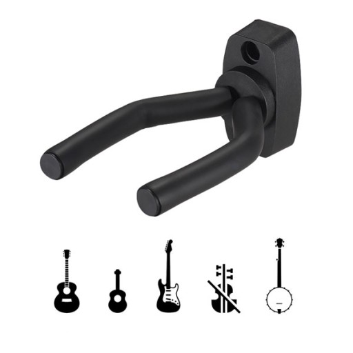 NÁSTENNÝ VEŠIAK NA GITAROVÝ HÁK PODKOVA H10E