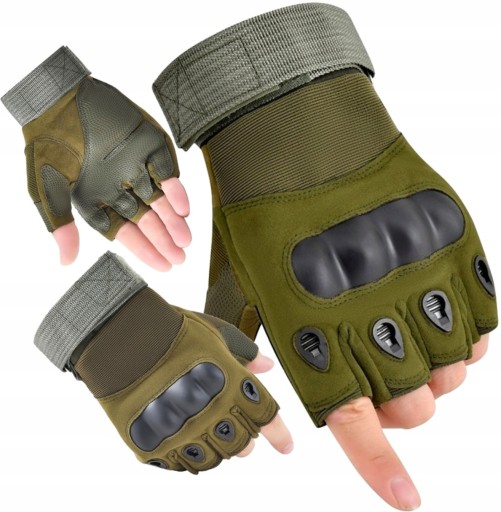 Pánske taktické bojové ARMY rukavice SURVIVAL