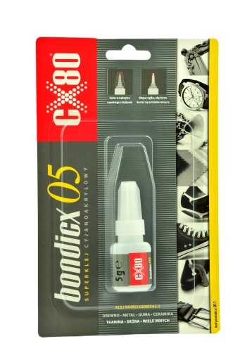 CX80 BONDICX05 LEPIDLO KYANOAKRYLÁTOVÉ INSTANTNÉ 5g
