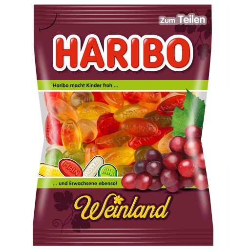 Haribo Weinland Jelly fazuľa 100g