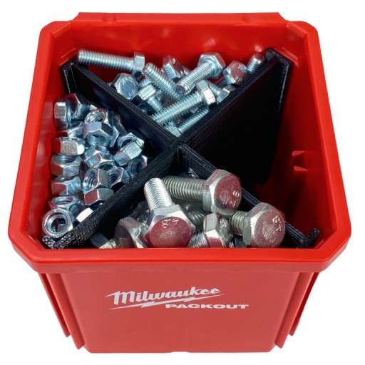 DVOJITÝ ORGANIZÁTOR PRE SYSTÉM MILWAUKEE PACKOUT