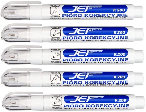 KOREKČNÉ PERO KAMET kovový hrot 8ml x 5