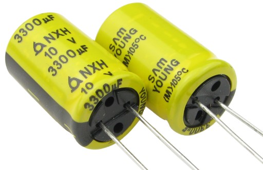 Elektrolytický kondenzátor 3300uF/10V LOW ESR SamYoung NXH /3025