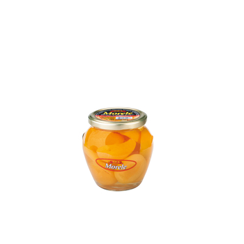 1x 530g MK Polovice marhúľ VÝBER v sirupe light