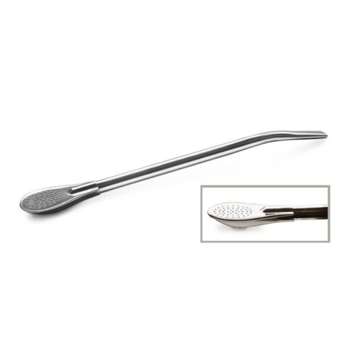 BOMBILLA Yerba Mate STRAW TUBE - nerezová oceľ 19 cm - pevná pre yerbu