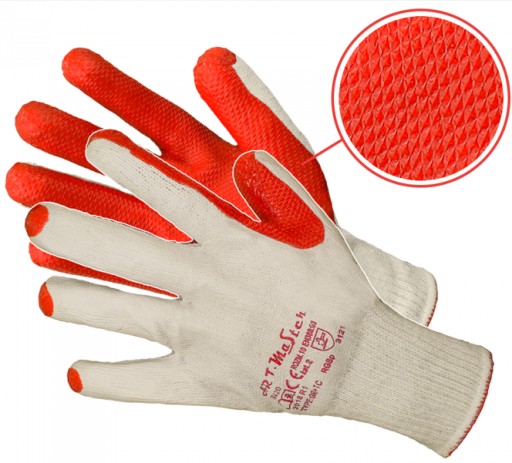 Pracovné rukavice EXTRA GRIP PAVING SUPER STRONG LATEX