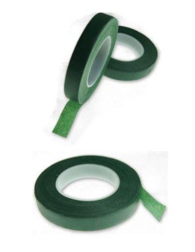 PODLAHOVÁ MASKOVACIA PÁSKA ZELENÁ - 13 mm 27,4 m