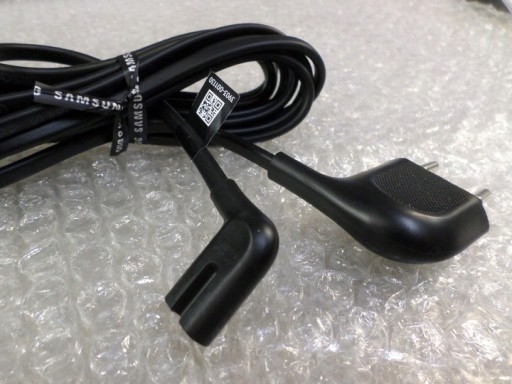 Originálny kábel napájací kábel pre TV Samsung, 3m, lomený 2pin, osmička, C7