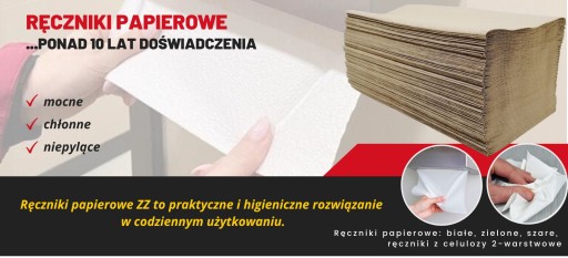 PAPIEROVÉ UTERÁKY ZZ skladané Papierové utierky