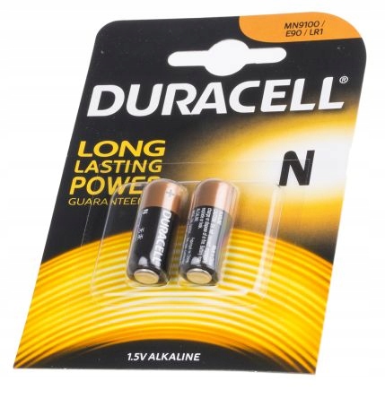 Duracell N LR1 MN9100 AM5 E90 KN-1 1,5V batérie blister 2ks