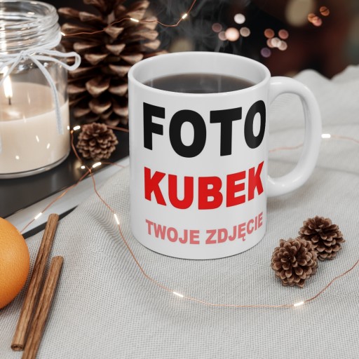 HRNČEK POTLAČENÉ FOTO REKLAMNÝ DARČEK S LOGOM FOTOGRAFIE