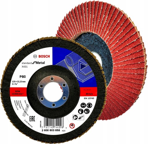 Kotúč klapky X431125mm K80 BOSCH