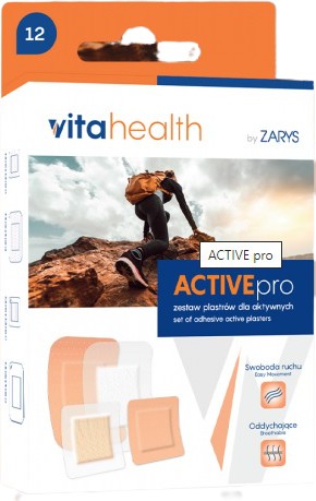 Sada náplastí pre aktívnych ľudí ACTIVEpro 12 ks