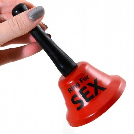 RUČNÝ Zvonček NA SEX - PRSTEŇ NA SEX DARČEK