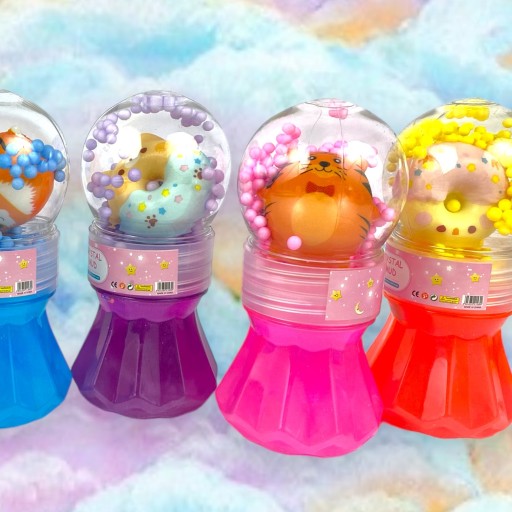 SLIME senzorické PLASTOVÉ A STYROPENOVÉ SQUISHY GULIČKY