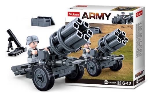 Sluban Army blokuje NEBELWERFER MISSIL LAUNCHER