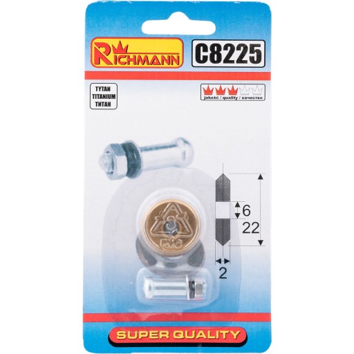 C8225 KOLESO NA DLAŽBU 22x6x2 TITANIUM RICHMANN
