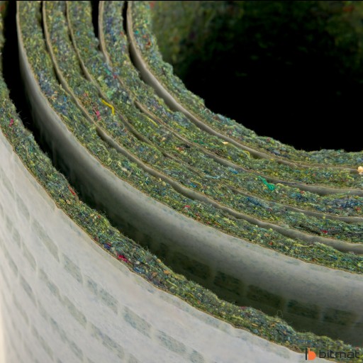 POROSO FILTOVÁ ZVUKOVÁ PODLOŽKA S LEPIKOM 50x100 12mm samolep.