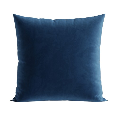 Dekoračná obliečka na vankúš 40x40 cm, námornícka modrá VELVET