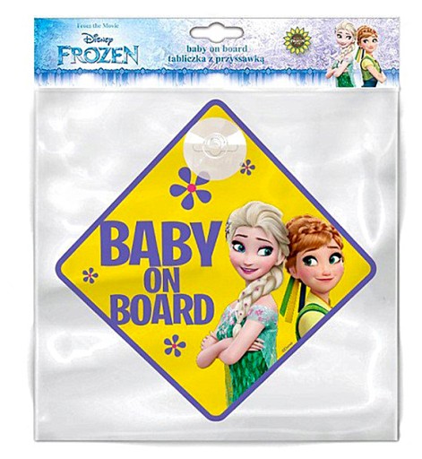 J8U87 REFLEXNÁ DOSKA Bábätko NA DOSKE FROZEN 0000-00