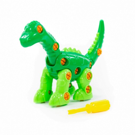 DINOSAUR demontovaný DIPLODOK 35 prvkov zmontovaných