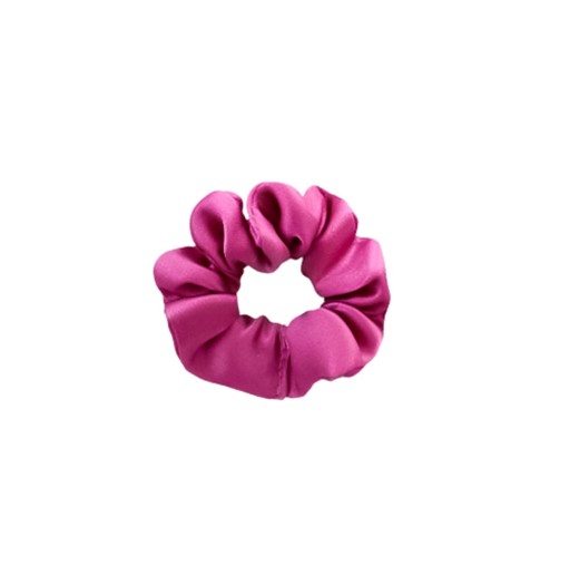 Fuchsiová Mini-Mini hodvábna gumička - Milousio
