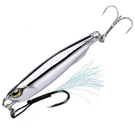 Wobler RYBÁRSKA NÁSTRAHA ŠŤUKA ZANDER SUMEC 20g 6,6cm STRIEBORNÉ ZRKADLO
