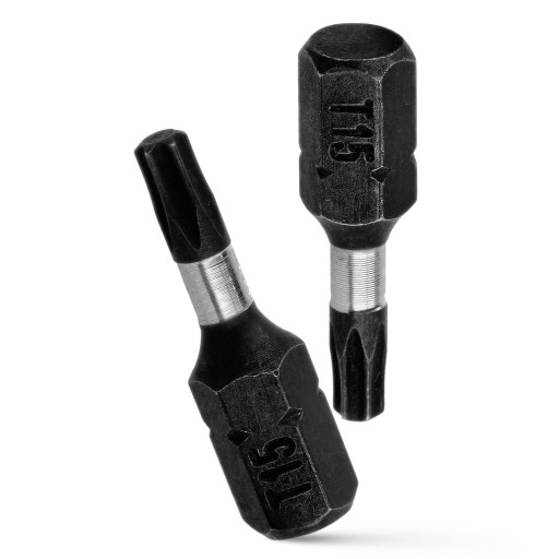 Nárazový bit Nárazové bity TX15 25mm | Nárazový bit pre skrutkovač 2 ks.