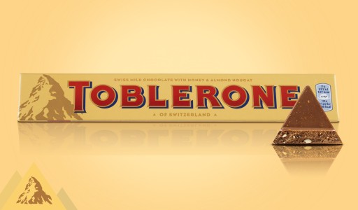 Toblerone švajčiarska mliečna čokoláda 100 g
