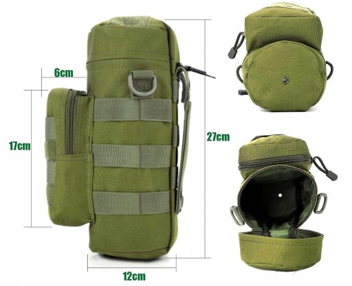 Military Tactical Molle vrecúško, fľaša, fľaša na vodu