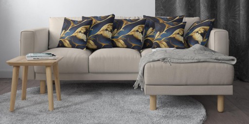 DEKORATÍVNY OBLIEC NA VANKÚŠ 45x45 JASIEK 130