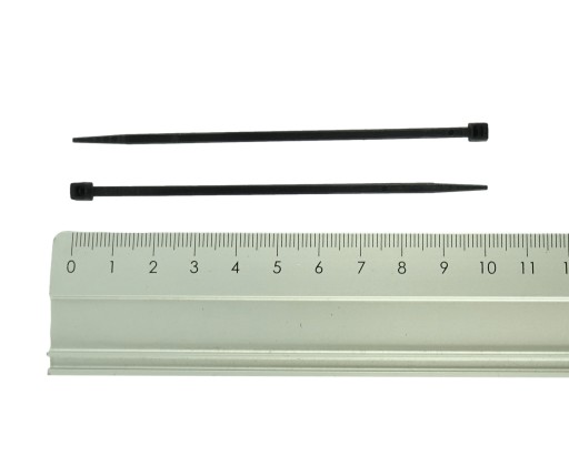 100x Sťahovacia páska 100 x 2,5 mm, priemer 22 mm / sťahovacia páska, sťahovacie pásky 10 cm