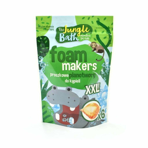 Peny do kúpeľa pre deti 6x18g JUNGLE BATH