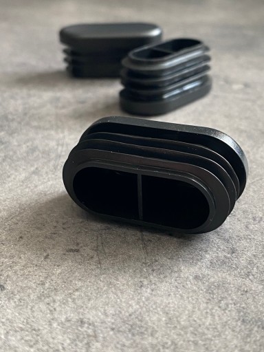 4 X OVÁLNY ČIAPOK PRE SKLENENÉ STOLIČKY 40X20mm